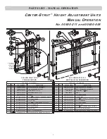 Предварительный просмотр 7 страницы Porter CENTER-STRUT Assembly, Installation & Maintenance Instructions