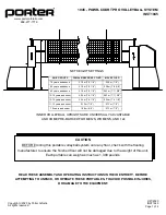 Preview for 1 page of Porter Powr-Court Pro 1945 Assembly Instructions