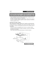 Предварительный просмотр 8 страницы Porter&Charles CC76V Operating And Installtion Instructions