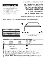 Предварительный просмотр 1 страницы Portfolio Outdoor LV65901BR2 Manual