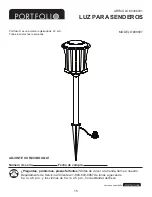 Предварительный просмотр 15 страницы Portfolio 00907 Manual