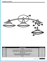 Предварительный просмотр 2 страницы Portfolio 3-LIGHT VANITY BAR User Information