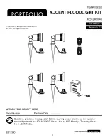 Portfolio ACCENT 00846 Assembly Instructions Manual preview