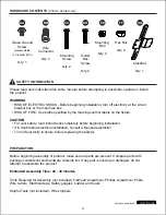 Предварительный просмотр 3 страницы Portfolio LWS1204B Assembly Instructions Manual