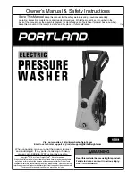 Portland 63254 Owner'S Manual preview