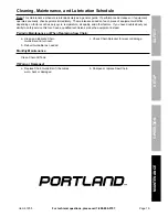 Preview for 19 page of Portland 67255 Owner'S Manual