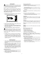 Preview for 4 page of Porto-Power B65123 Operating Instructions & Parts Manual