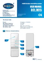 Предварительный просмотр 1 страницы Portos DC1 User Manual