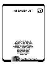 Portotecnica STEAMER JET 7140 Instruction Manual preview