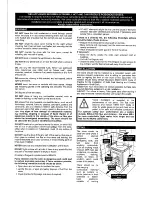 Preview for 2 page of Portway No1 Installation And Operating Instructions Manual