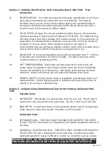 Preview for 10 page of Portway Rochester MK2 PCSSB2 Installation And Operating Instructions Manual