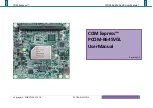 Portwell COM Express PCOM-B645VGL User Manual preview