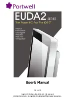 Portwell EUDA 2 Series User Manual preview