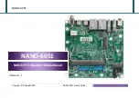 Portwell NANO-6051 User Manual предпросмотр