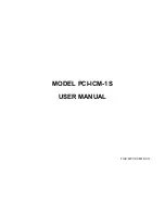 Preview for 1 page of Portwell PCI-ICM-1S User Manual