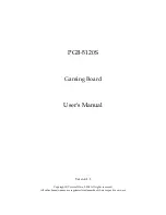 Preview for 1 page of Portwell PGB-5120S User Manual