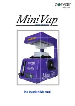 Porvair Sciences MiniVap Instruction Manual preview