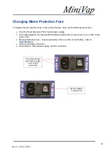 Предварительный просмотр 29 страницы Porvair Sciences MiniVap Instruction Manual