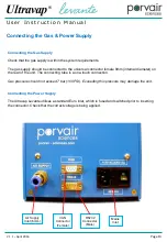 Предварительный просмотр 13 страницы Porvair Sciences Ultravap levante User Instruction Manual