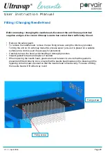 Предварительный просмотр 20 страницы Porvair Sciences Ultravap levante User Instruction Manual