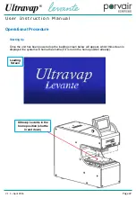 Предварительный просмотр 22 страницы Porvair Sciences Ultravap levante User Instruction Manual