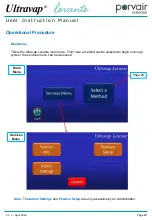 Предварительный просмотр 24 страницы Porvair Sciences Ultravap levante User Instruction Manual