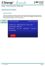 Предварительный просмотр 25 страницы Porvair Sciences Ultravap levante User Instruction Manual