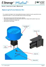 Предварительный просмотр 47 страницы Porvair Sciences Ultravap Mistral User Instruction Manual