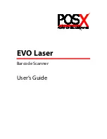 POS-X EVO Laser User Manual предпросмотр