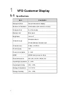 Preview for 6 page of POS-X EVO-RD1-VFD User Manual