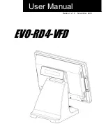 POS-X EVO-RD4-VFD User Manual preview