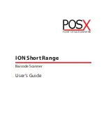 Предварительный просмотр 1 страницы POS-X ION Short Range User Manual