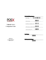 Предварительный просмотр 1 страницы POS-X Xi2000-BT Series Configuration Manual