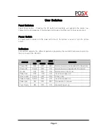 Preview for 5 page of POS-X XR-200 Product Specification