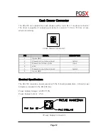 Preview for 13 page of POS-X XR-200 Product Specification