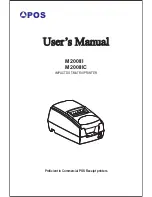 POS M200III User Manual предпросмотр