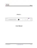 Preview for 1 page of POS POS-1L+ User Manual