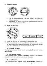 Preview for 6 page of posame CY-206 Instruction Manual