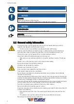 Предварительный просмотр 8 страницы Posch M1454 Operating Instructions Manual