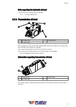 Предварительный просмотр 37 страницы Posch M1454 Operating Instructions Manual