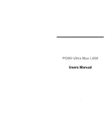 Предварительный просмотр 2 страницы Posch ULTRA MAX L550 User Manual