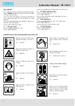 Предварительный просмотр 4 страницы POSEIDON PE 100-T Instruction Manual