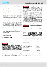 Предварительный просмотр 16 страницы POSEIDON PE 100-T Instruction Manual