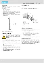 Preview for 22 page of POSEIDON PE 100-T Instruction Manual