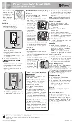 Предварительный просмотр 2 страницы Posey KeepSafe Scout 8324 Application Instructions