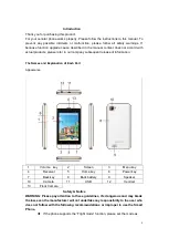 Предварительный просмотр 4 страницы Posh Mobile Primo Plus C353 User Manual