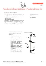 Posh Domaine Installation Instructions preview