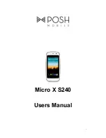 Предварительный просмотр 1 страницы Posh icon S510 User Manual