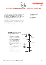 Preview for 1 page of Posh Solus Mk3 Installation Instructions