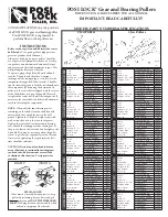 POSI LOCK 202 Instructions And Parts Manual preview